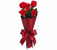 Букет 5 Красных роз Эдлесс Лав в Каменке