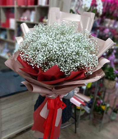 Букет цветов из: Гипсофила в Каменке