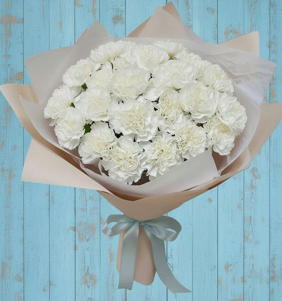 Букет цветов из: Гвоздики в Каменке