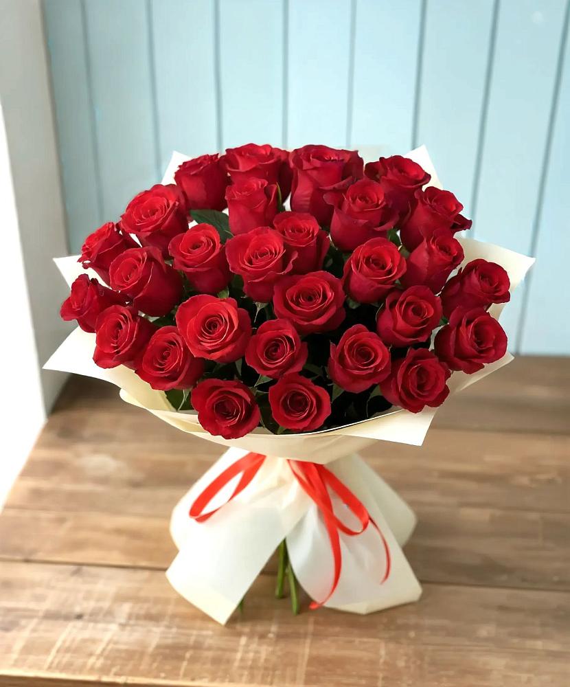 Букет 29 Красных роз в Каменке