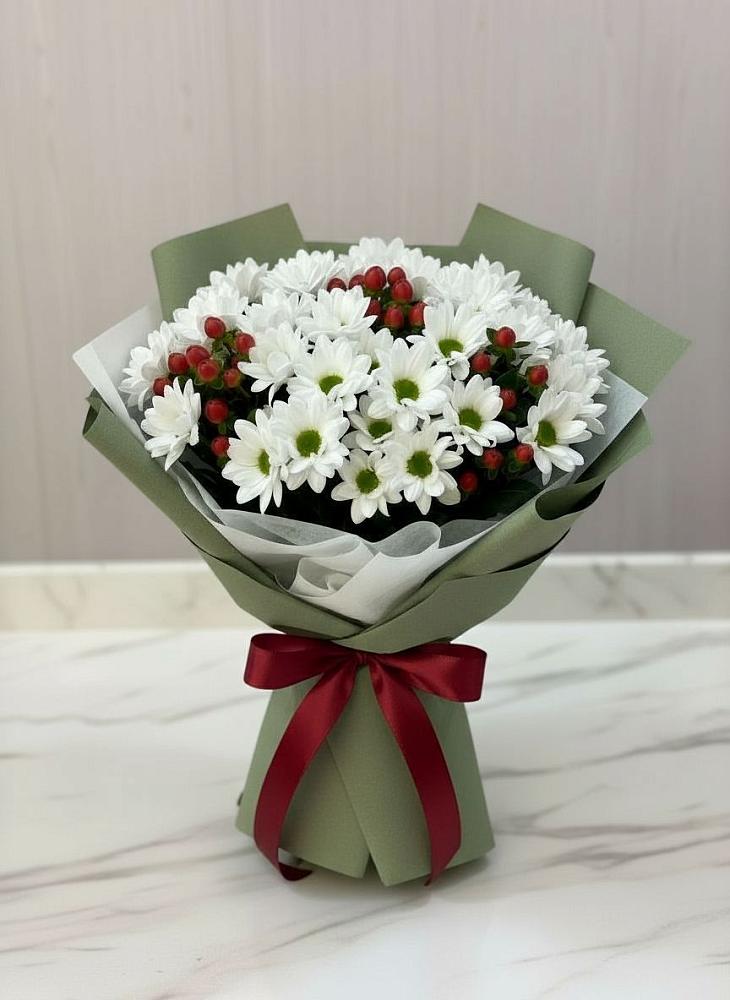 Букет цветов из: Хризантемы в Каменке