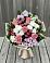 Букет цветов из: Альстромерии, Гвоздики, Розы и Хризантемы в Каменке