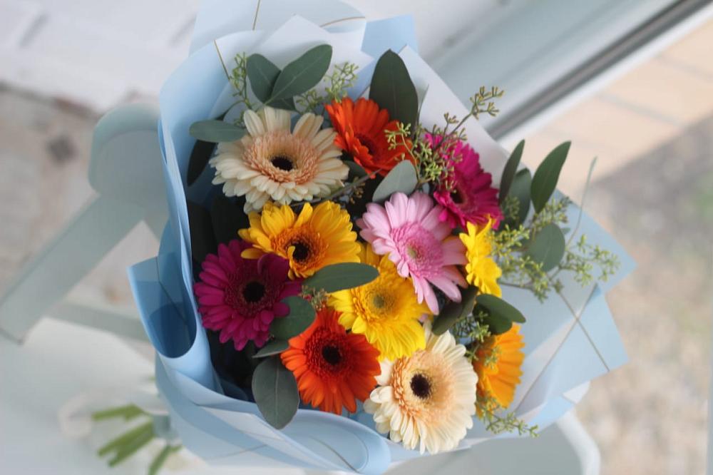 Букет цветов из: Герберы в Каменке