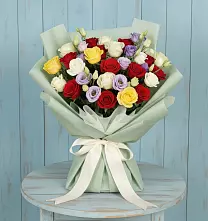 Букет цветов из:  Розы в Каменке