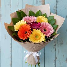 Букет цветов из:  Герберы в Каменке