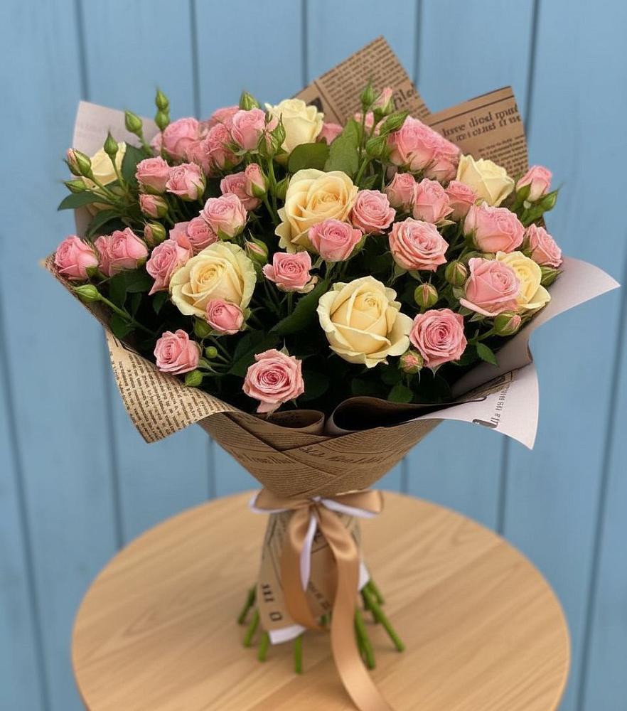 Букет цветов из: Розы в Каменке