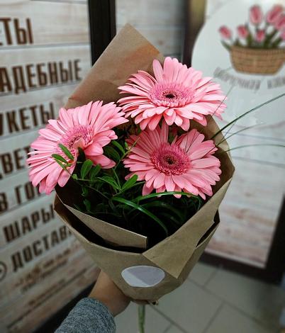 Букет цветов из: Герберы в Каменке