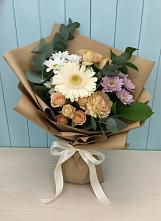 Букет цветов из:  Герберы и Хризантемы #REPLACE_PRED# Каменке