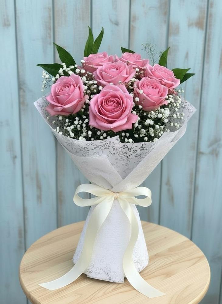 Букет цветов из: Розы в Каменке