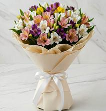 Букет цветов из:  Альстромерии #REPLACE_PRED# Каменке