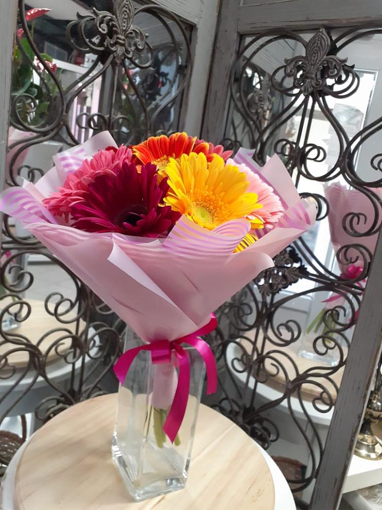 Букет цветов из: Герберы в Каменке