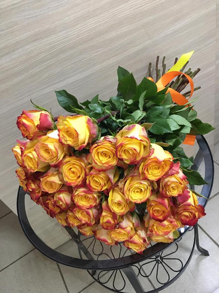 Букет Желтые розы в Каменке