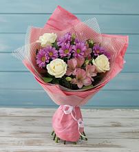 Букет цветов из:  Герберы в Каменке