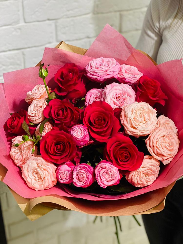 Букет цветов из: Розы в Каменке