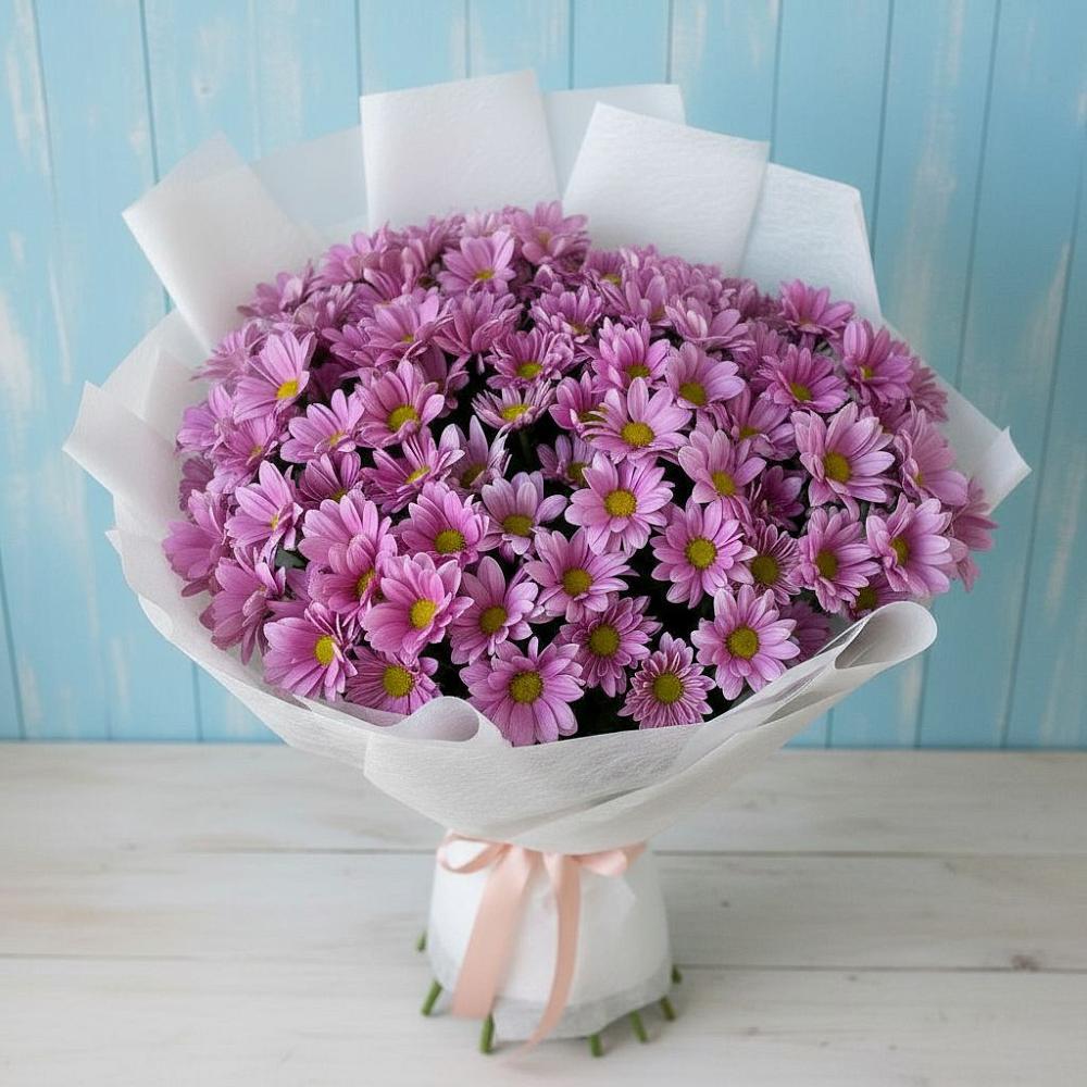 Букет цветов из: Хризантемы в Каменке