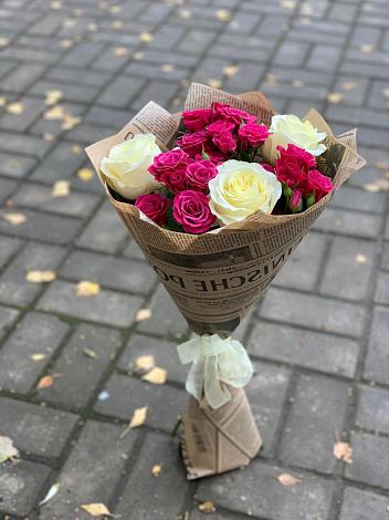 Букет цветов из: Розы в Каменке