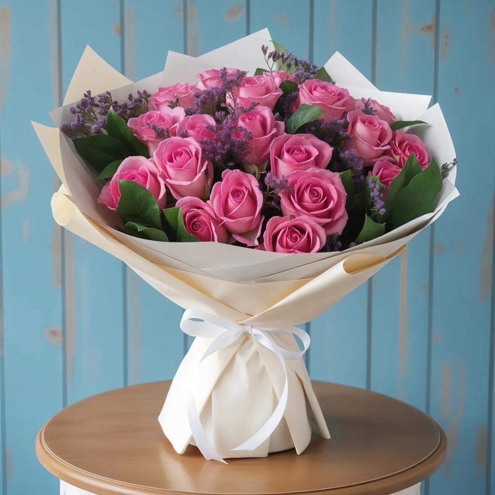 Букет цветов из: Розы в Каменке