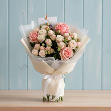 Букет цветов из:  Розы в Каменке